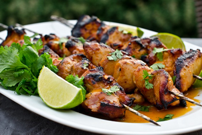 FFF Flaming Grill Cooked Chicken Kebabs/Skewers (50g Kebab)