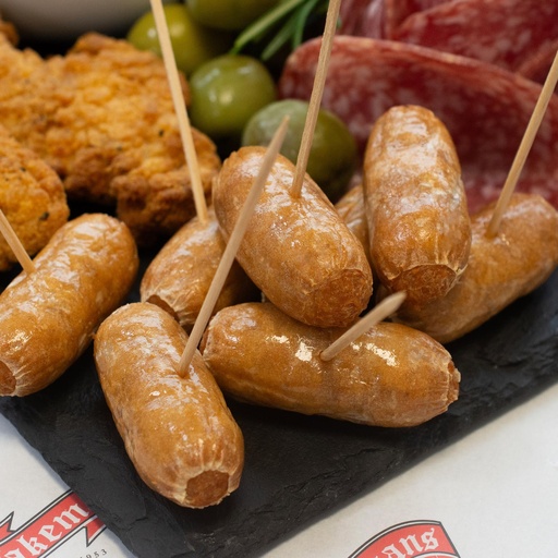 FFF Flynns 4.54kg Pork Cocktail Sausages 32's